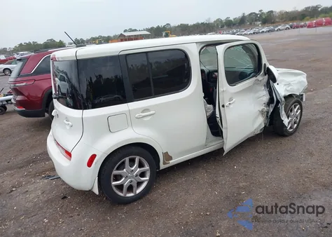 2010 Nissan Cube 1.8Sl from USA, damaged, VIN JN8AZ2KR3AT154238